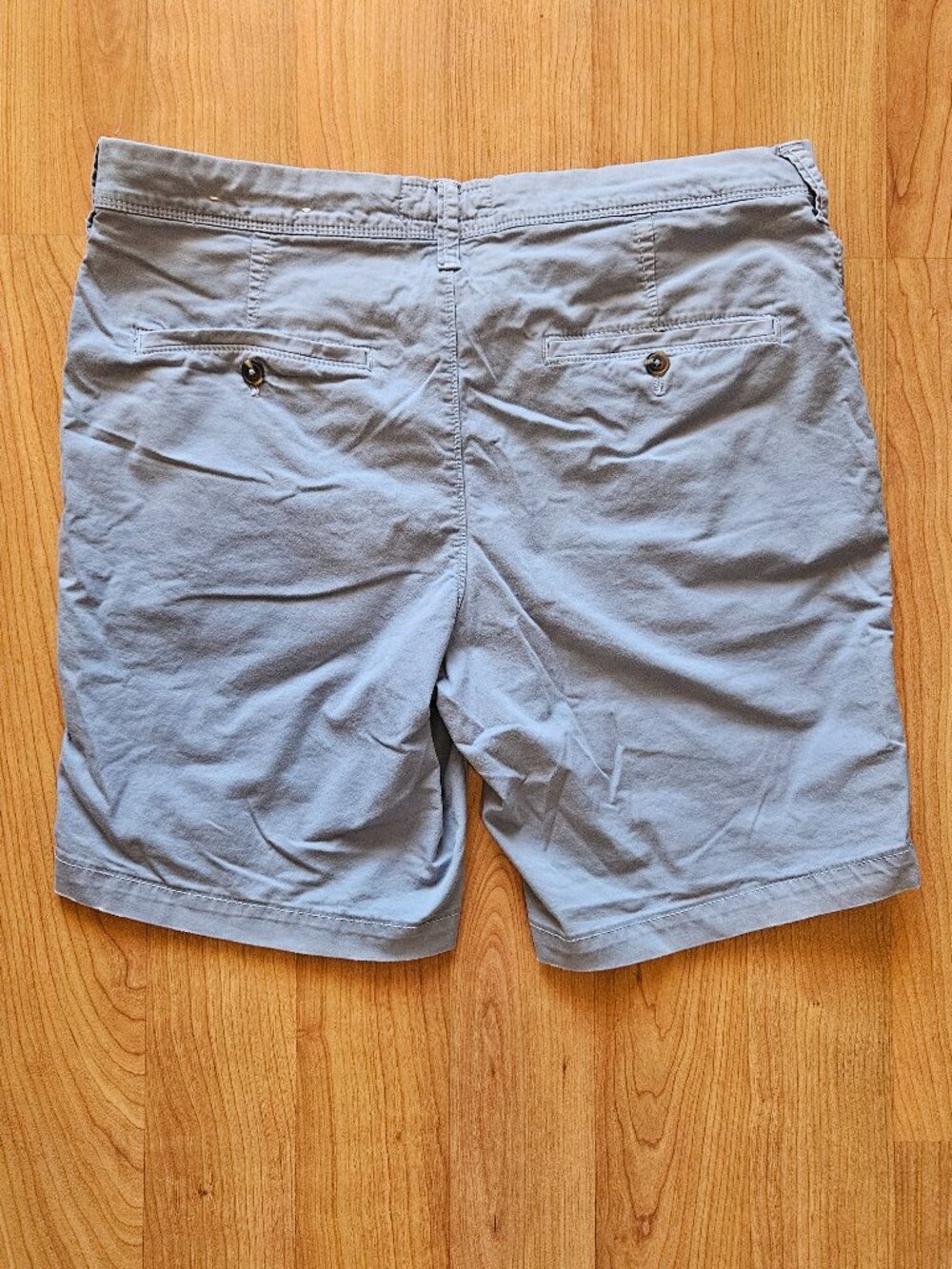 Mens American Eagle Next Level Flex gray chino shorts - Slim fit size 32 - Picture 2 of 4